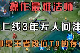 操作最难法师，上线3年无人问津，却是王者段位T0法师视频封面