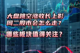大盘放量跳空涨收上影线！周二股市会怎么走？哪些板块值得关注？视频封面