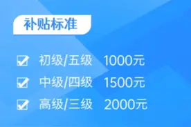最高可领6000元的人社三方技能等级证书补贴，现在可以申领啦！视频封面