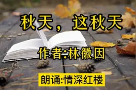 徐志摩去世两周年，林徽因作诗《秋天，这秋天》以寄哀思视频封面