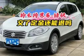 冷门跨界车-铃木锋驭，油耗低故障率低保值率低，口碑缺出乎意料视频封面