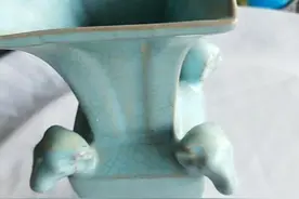 宋代官汝窑仿汉代青铜器四羊方尊。教学版。视频封面