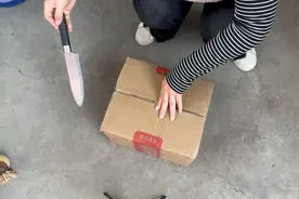 打开泡沫颗粒包装的包裹正确方式，多肉老板为了打包也是煞费苦心