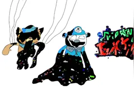 [FNF优质模组]错误化海底小纵队歌曲泄露视频封面