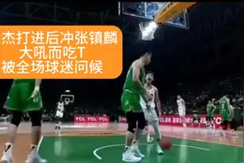 真硬啊！徐杰怒吼张镇麟吃T！#辽粤大战徐杰怒吼张镇麟视频封面