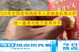 2025年全国各地残疾军人抚恤金标准出炉：统一基准与地方差异并存视频封面