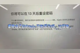 要把自己的Apple ID和密码记住哦视频封面