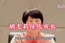 胡志莉任湖北省随州市副市长，副书记代市长！视频封面