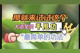 能动就能练，体弱、大病后的超简单恢复运动——平甩功教学+跟练