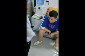 广州天河暴雨，街道成小河了，店子进水全部成鱼塘了