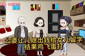 公婆让儿媳出钱给女儿留学 结果鸡飞蛋打视频封面