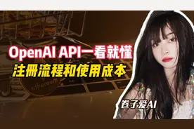 一看就能懂的Open Ai API 注册流程和详细使用成本来咯！视频封面