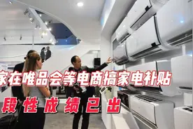 国家在唯品会等电商搞家电补贴，阶段性成绩已出视频封面