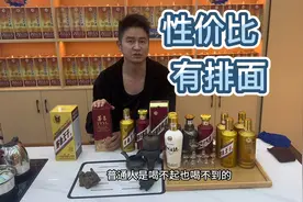 给大家推荐三款性价比超高，又有排面的，茅台股份公司的系列酒视频封面