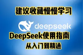 DeepSeek使用指南来了！不懂AI就被淘汰，从入门到精通