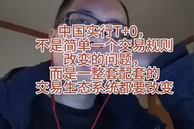 中国实行T+0，不是简单的一个交易规则的改变，而是整个生态系统视频封面