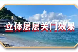 剪映制作:立体层层关门效果