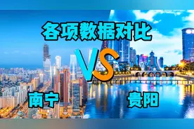 南宁对比贵阳，同为首府省会城市，城市各方面数据对比最新出炉！