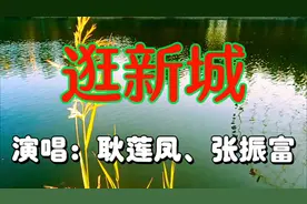 1959年经典老歌《逛新城》，耿莲凤、张振富演唱，真好听。