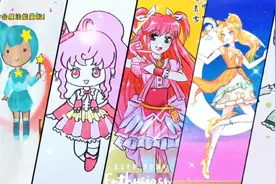 不同老师画的巴啦啦小魔仙，来看看谁画的更好看