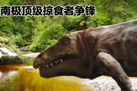 古老星球3.一头引鳄在喝水，遭遇多头南极鳄螈围攻！视频封面