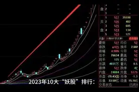 2023年十大“妖股”