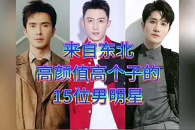来自东北高颜值高个子的15位男明星,谁是你心目中的男神呢？