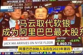马云取代软银成为阿里巴巴最大股东视频封面