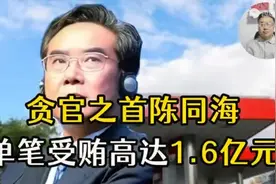 原中石化董事长，单笔受贿1.6亿，只收了五次钱却高达两亿元！视频封面
