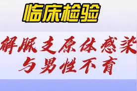 临床检验  解脲支原体感染与男性不育视频封面