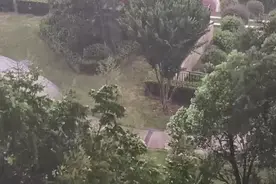 太粗暴了，南京突然狂风暴雨，电闪雷鸣，吓人了视频封面