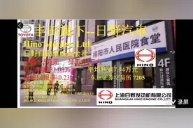 日野汽车3.4万人-半年贏利13.2亿2024.09关闭上海日野发动机243人视频封面