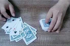 揭秘扑克三张猫腻，金花魔术控牌手法，很少有人知道，避免掉坑视频封面