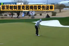 奥运会菲茨帕特里克拇指受伤 第三轮交81杆后退赛视频封面
