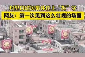 东莞洪梅村自建房集体拆迁，场面壮观引热议！视频封面