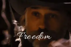 铿锵有力的节奏鼓点，低沉浑厚，被解救的姜戈插曲《Freedom》