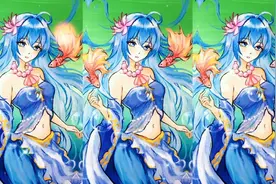 不同老师画的美人鱼公主，来看看谁画的更好看