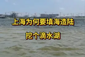 上海为何要填海造陆，挖个滴水湖？视频封面