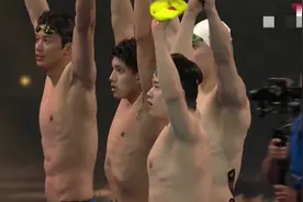 冠军赛男子4x200自接:汪顺孙杨潘展乐组梦幻阵夺冠视频封面