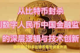 从比特币封杀到数字人民币中国金融监管的深层逻辑与技术创新视频封面
