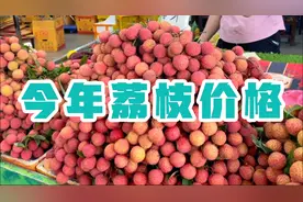 广东荔枝丰收，价格降至5年最低，去广州市场看看现在多少钱