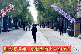 11月6号北京寒风刺骨，太冷了，到底冷到什么程度，看看大街上吧视频封面