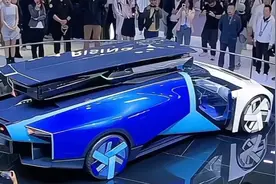 汽车的尽头是飞行！去北京车展看看小鹏会飞的汽车，首次亮相