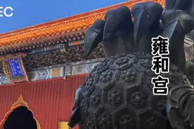 雍和宫，雍正潜邸。这里出了雍正，乾隆两任皇帝，是真正的福地