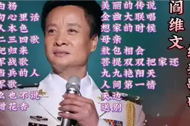 阎维文的经典歌曲20首，歌声激情澎湃，尽显军人气质，分享一下视频封面