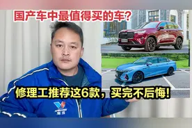 国产车里最值得入手的6款车型,车便宜，质量好，闭着眼选不会错！视频封面