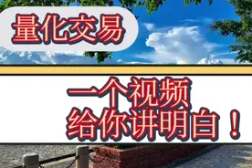 量化交易—一个视频讲明白！视频封面