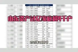 山东亿万富豪家庭揭秘，超4000家资产过亿家庭视频封面
