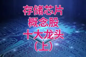 存储芯片概念股十大龙头（上）视频封面
