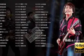 无损高音质伍佰50首经典好听的歌曲合集 （带歌词）#伍佰经典歌曲视频封面